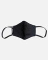 Shop 3 Ply Reusable Black Embellished Cotton Fabric Fashion Mask