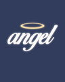 Shop Angel Halo Boyfriend T-Shirt-Full