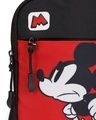 Shop Unisex Red Angry Mickey Sling Bag