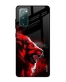 Shop Angry Printed Premium Glass Cover For Samsung Galaxy S20 FE(Impact Resistant, Matte Finish)-Front