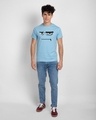 Shop Angry Zip Half Sleeve T-Shirt-Design