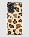 Shop Animal Print Premium Glass Case for OnePlus Nord 2T 5G-Front