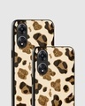 Shop Animal Print Premium Glass Case for Oppo A78 5G-Design