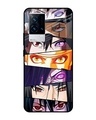 Shop Anime Eyes Premium Glass Case for IQOO 9 5G (Shock Proof,Scratch Resistant)-Front