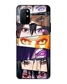 Shop Anime Eyes Premium Glass Case for OnePlus 8T (Shock Proof,Scratch Resistant)-Front