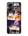 Shop Anime Eyes Premium Glass Case for OnePlus Nord 2T 5G (Shock Proof,Scratch Resistant)-Front