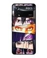 Shop Anime Eyes Premium Glass Case for Poco X4 Pro 5G(Shock Proof, Scratch Resistant)-Front