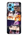 Shop Anime Eyes Premium Glass Case for Realme 9 Pro Plus(Shock Proof, Scratch Resistant)-Front