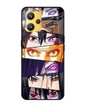 Shop Anime Eyes Premium Glass Case for Realme 9(Shock Proof, Scratch Resistant)-Front