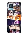 Shop Anime Eyes Premium Glass Case for Realme Narzo 50(Shock Proof, Scratch Resistant)-Front