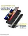 Shop Anime Fight Premium Glass Case for iPhone SE 2022 (Shock Proof, Scratch Resistant)-Design