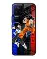 Shop Anime Fight Premium Glass Case for Poco F4 5G(Shock Proof, Scratch Resistant)-Front