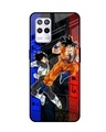 Shop Anime Fight Premium Glass Case for Realme 9 5G(Shock Proof, Scratch Resistant)-Front