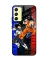 Shop Anime Fight Premium Glass Case for Samsung Galaxy A34 5G (Shock Proof, Scratch Resistant)-Front