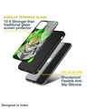 Shop Anime Green Splash  Premium Glass Case for iPhone 11 Pro Max (Shock Proof, Scratch Resistant)-Design