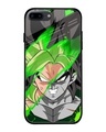 Shop Anime Green Splash Premium Glass Case for iPhone 7 Plus (Shock Proof, Scratch Resistant)-Front