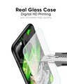 Shop Anime Green Splash Premium Glass Case for OnePlus 11 5G (Shock Proof, Scratch Resistant)-Full