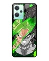 Shop Anime Green Splash Premium Glass Case for OnePlus Nord CE 2 Lite 5G (Shock Proof,Scratch Resistant)-Front