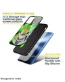 Shop Anime Green Splash Premium Glass Case for Realme 3 Pro (Shock Proof, Scratch Resistant)-Design