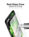 Shop Anime Green Splash Premium Glass Case for Samsung Galaxy A54 5G (Shock Proof, Scratch Resistant)-Full