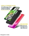 Shop Anime Green Splash Premium Glass Case for Xiaomi Poco x3 (Shock Proof, Scratch Resistant)-Design