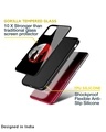 Shop Anime Red Moon Premium Glass Case for Vivo iQOO 11 (Shock Proof,Scratch Resistant)-Design