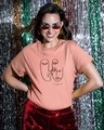 Shop Anonymous Faces Women's Printed Boyfriend T-Shirt-Front