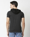 Shop Anthra Melange Contrast Pocket Hoodie T-Shirt-Full