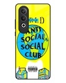 Shop Anti Social Club Premium Glass Case for OnePlus Nord CE4 5G(Shock Proof, Scratch Resistant)-Front