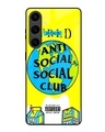 Shop Anti Social Club Premium Glass Case for Samsung Galaxy S24 Plus 5G (Shock Proof, Scratch Resistant)-Front