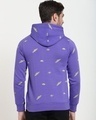 Shop Men's Blue All Over Printed Hoodies-Full