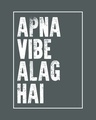 Shop Apna Vibe Alag Hai Vest-Full