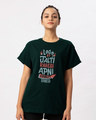 Shop Apni Chalti Rahegi Boyfriend T-Shirt-Front
