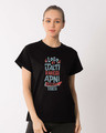 Shop Apni Chalti Rahegi Boyfriend T-Shirt-Front
