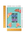 Shop Apni Toh Gaali Par Bhi Taali Padti Designer Notebook (Soft Cover, A5 Size, 160 Pages, Ruled Pages)-Full