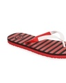 Shop Red And Black Striped Comfort Flip Flop For Women.-Design