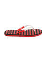 Shop Red And Black Striped Comfort Flip Flop For Women.
