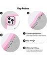 Shop Apple iPhone 14 Plus Pink Wavy Silicone Case-Design
