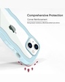 Shop Apple iPhone 14 Pro Light Blue Wavy Silicone Case-Full
