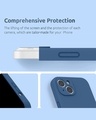 Shop Apple iPhone 14 Pro max Blue Liquid Silicone Case With Magsafe-Full