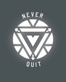 Shop Arc Reactor Never Quit Glow In Dark Full Sleeve T-Shirt (AVEGL) -Full