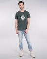 Shop Arc Reactor Never Quit Glow In Dark Half Sleeve T-Shirt (AVEGL) -Full