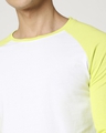 Shop Men's Arcade Green Raglan Sleeve T-shirt