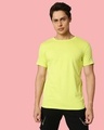 Shop Arcade Green Half Sleeve T-Shirt-Front