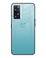 Shop Arctic Blue Premium Glass Case For OnePlus Nord N20 SE (Shock Proof,Scratch Resistant)-Front