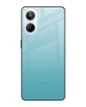 Shop Arctic Blue Premium Glass Case For Realme 10 5G (Shock Proof,Scratch Resistant)-Front
