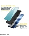 Shop Arctic Blue Premium Glass Case For Realme 10 5G (Shock Proof,Scratch Resistant)-Design