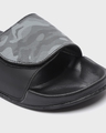 Shop Men's Black Camouflage Lightweight Adjustable Strap Sliders