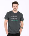 Shop Astik Nastik Half Sleeve T-Shirt-Front