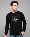 Shop Astronaut Space Fleece Light Sweatshirts-Front